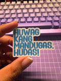 Advocacy Stickers - Anti Corruption - Hudas