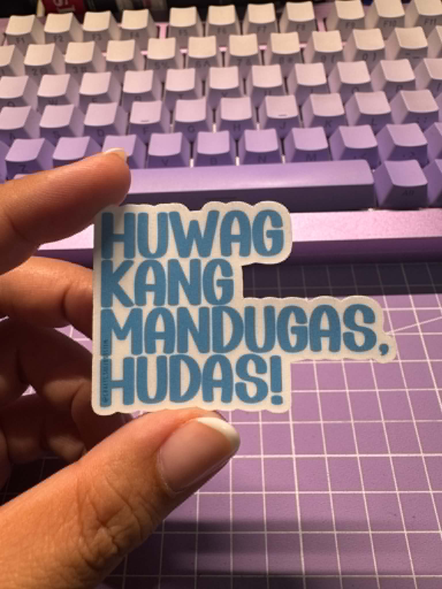 Advocacy Stickers - Anti Corruption - Hudas