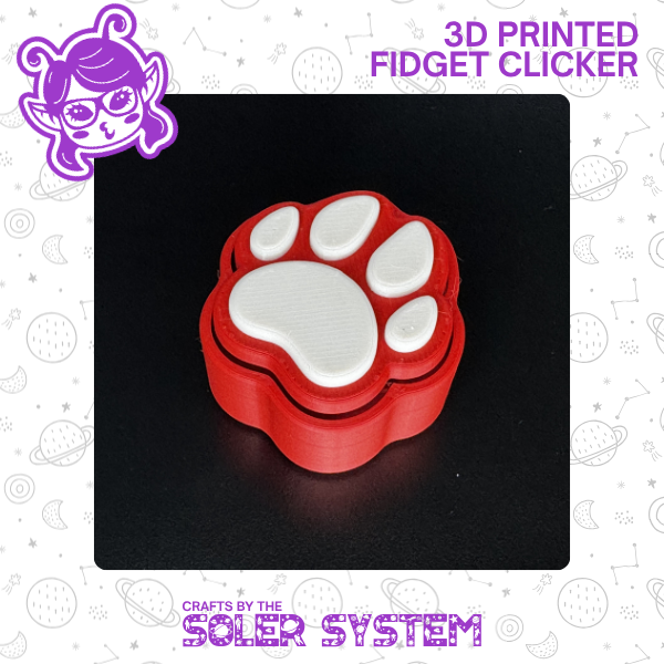3D Printed Fidget Clicker