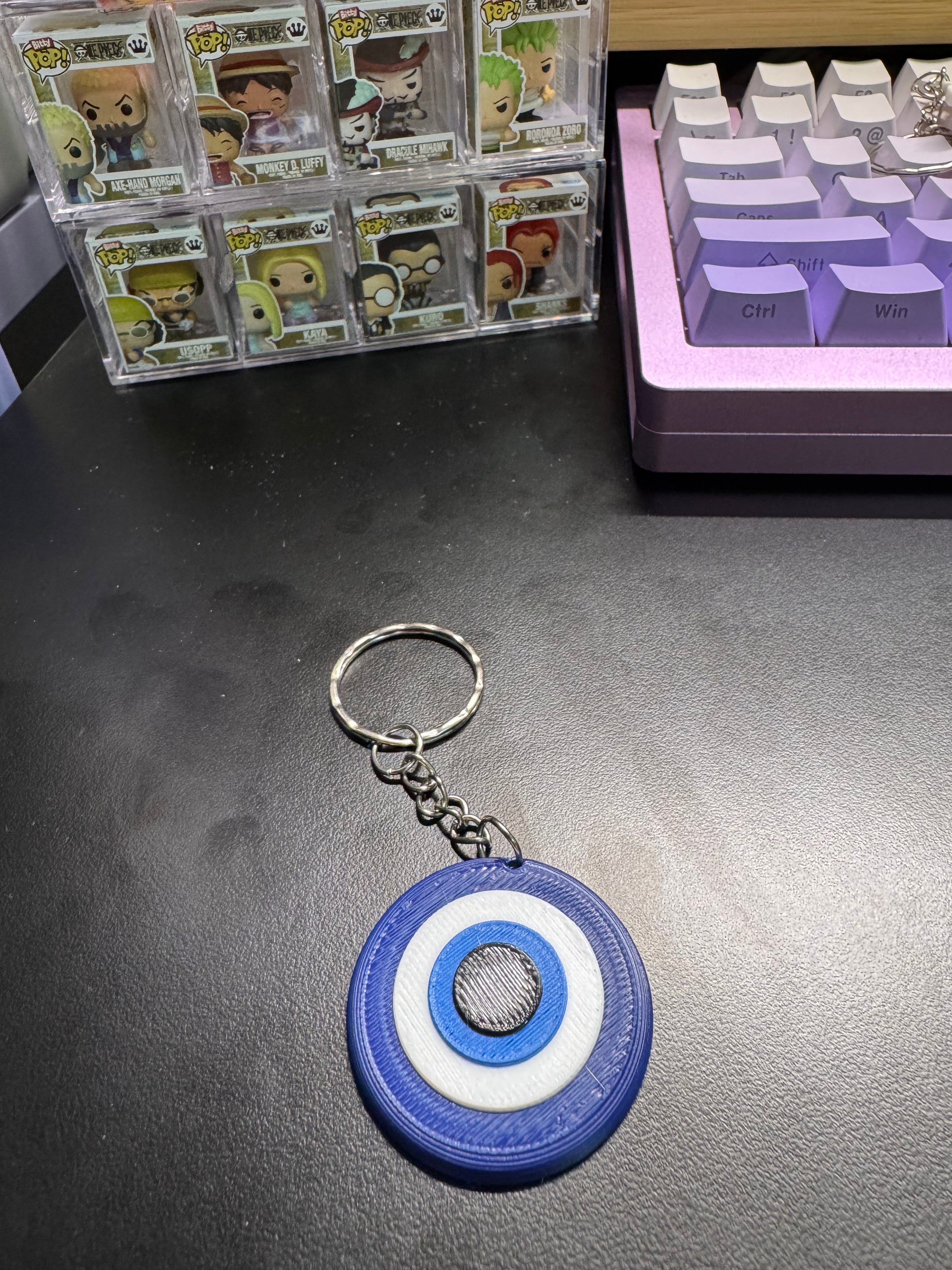 Evil Eye | 3D Printed Keychain