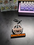 Engineer - 3D Printed Keychain